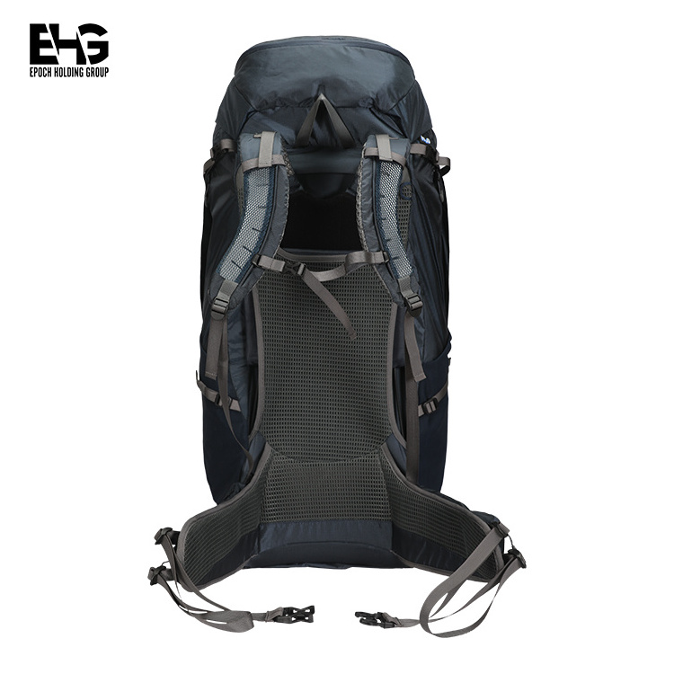 2023 durable hiking day backpack custom logo mountain bag backpack 65 liters backpack outdoor quality nylon