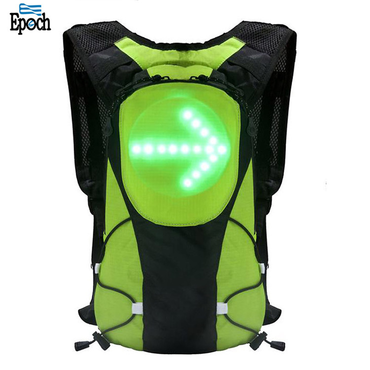 Convenient Waterproof led bag lights reflective led bag rucksack backpack for sport outdoor