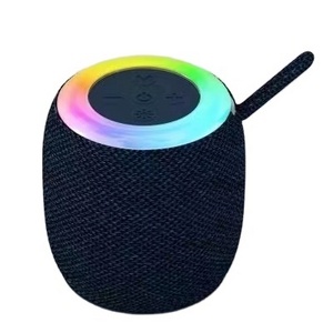 Portable Colorful Lamp LED Bluetooth Speaker for Computer Mobile Phone Outdoor Activities