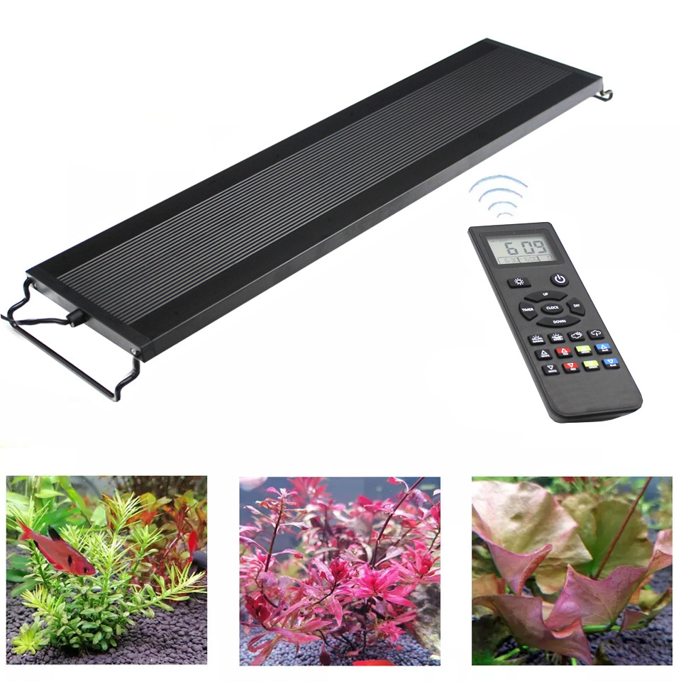 56W WRGB 2 programme Aquarium Lights  Coral Reef Led planted Light for Coral Reef with wireless control