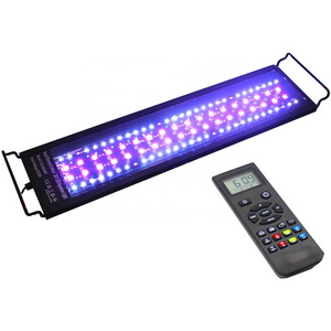 56W WRGB 2 programme Aquarium Lights  Coral Reef Led planted Light for Coral Reef with wireless control