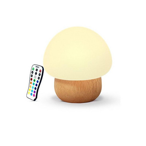 Home decoration night light 3d printing led moon lamp and remote control moon led night light with wooden base