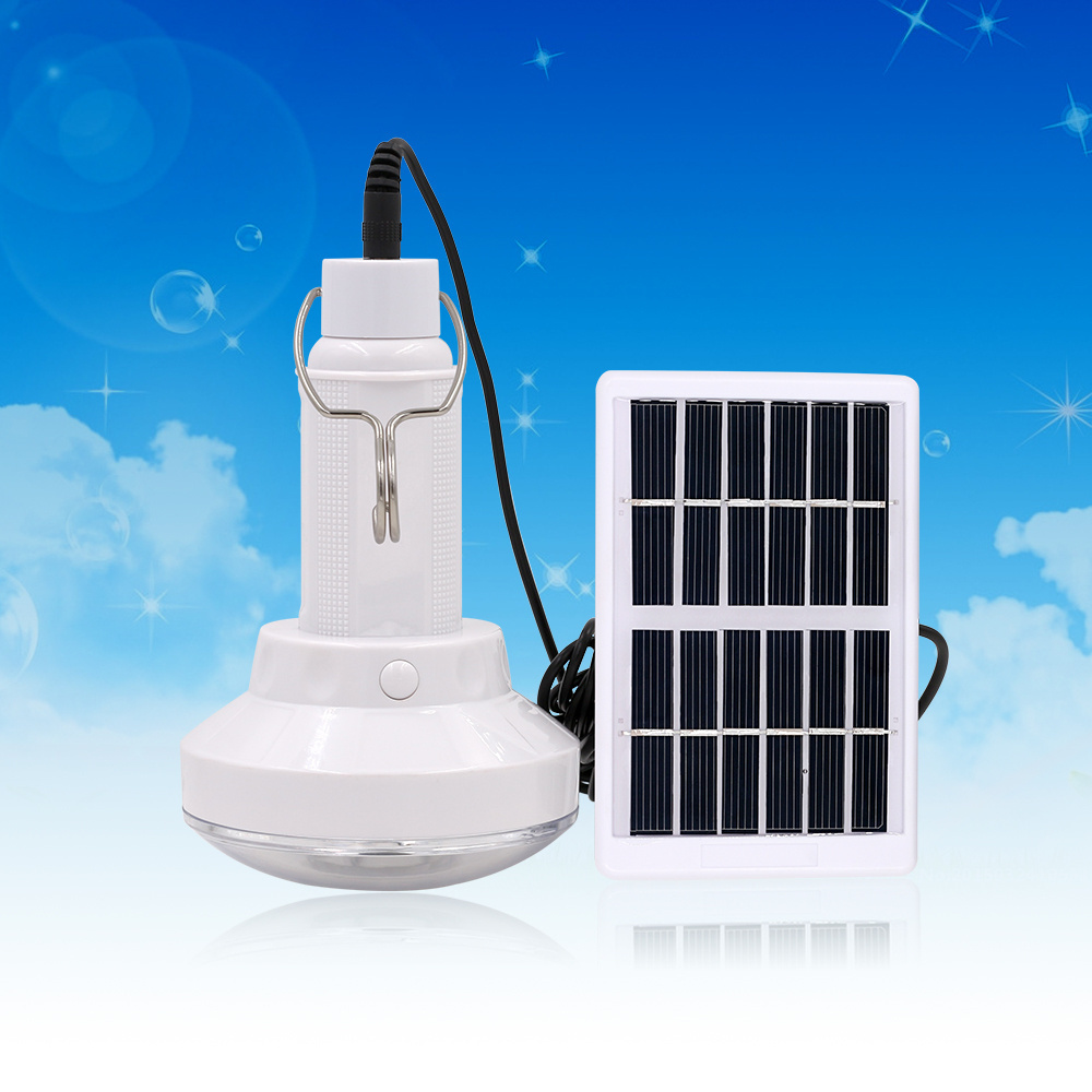 Factory Direct High Quality Hot Sale Rechargeable Solar Lamp Solar Outdoor Light Emergency Led Bulb for Camping