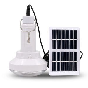 Factory Direct High Quality Hot Sale Rechargeable Solar Lamp Solar Outdoor Light Emergency Led Bulb for Camping