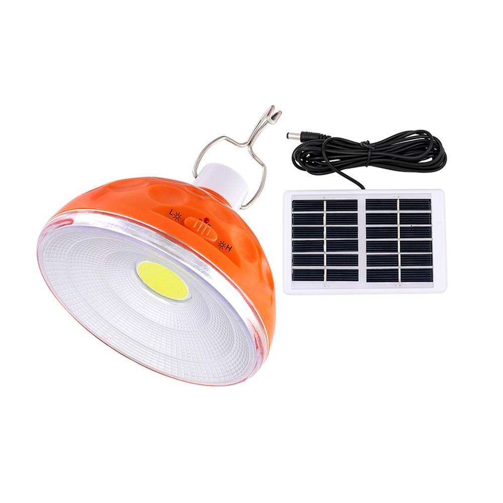 Round shape Portable Emergency LED light Bulbs Solar Power rechargeable LED Smart Lamp at home