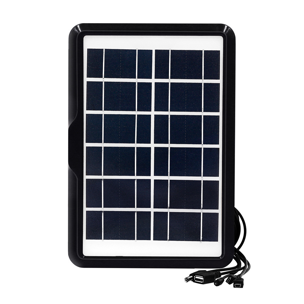 Fast Charging Portable Mini Solar Panel Mini Solar Panel 6W 6V High Efficiency Solar Panel for Emergency