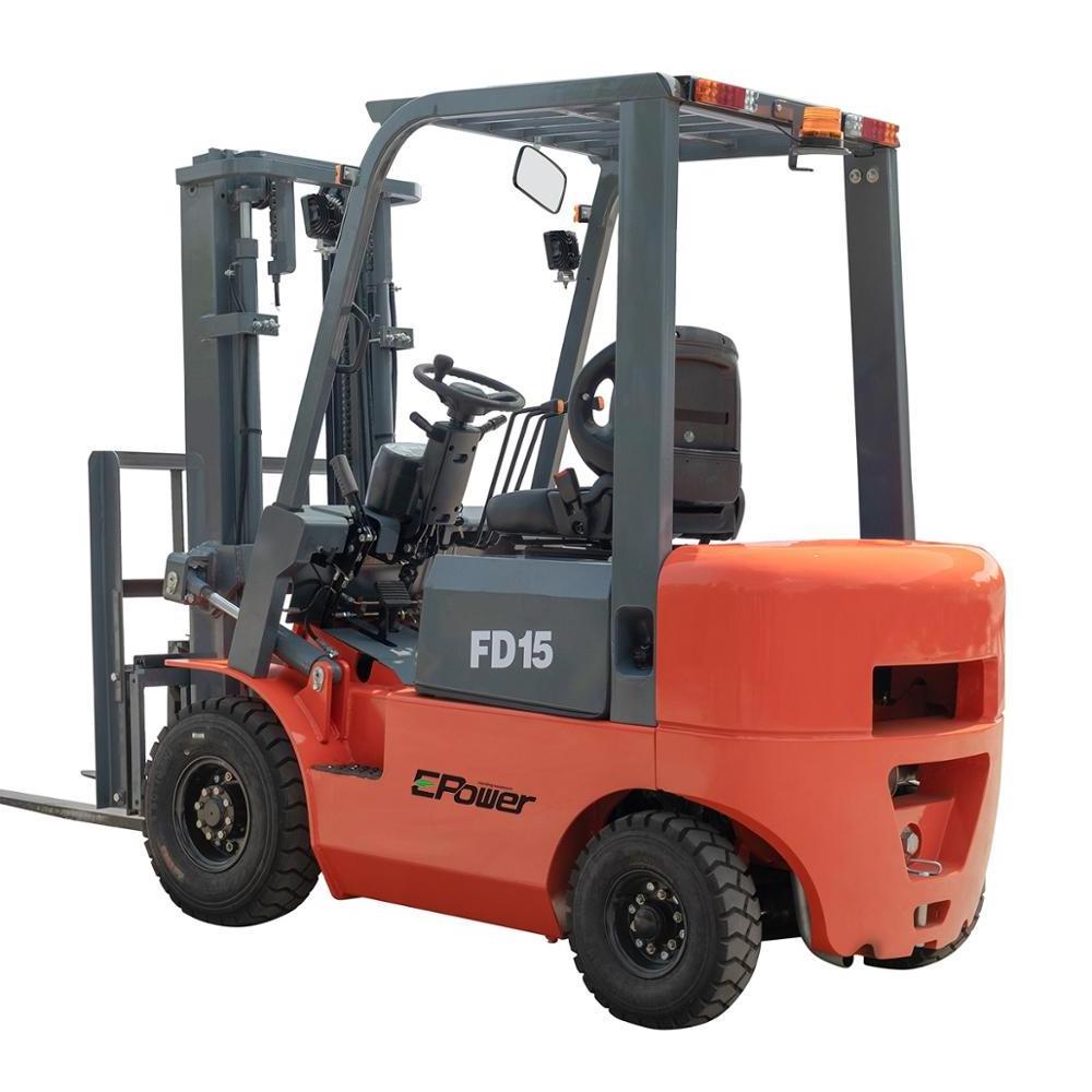 E-Power 1500kg Mini Diesel Forklift Clark Forklift with Best Price