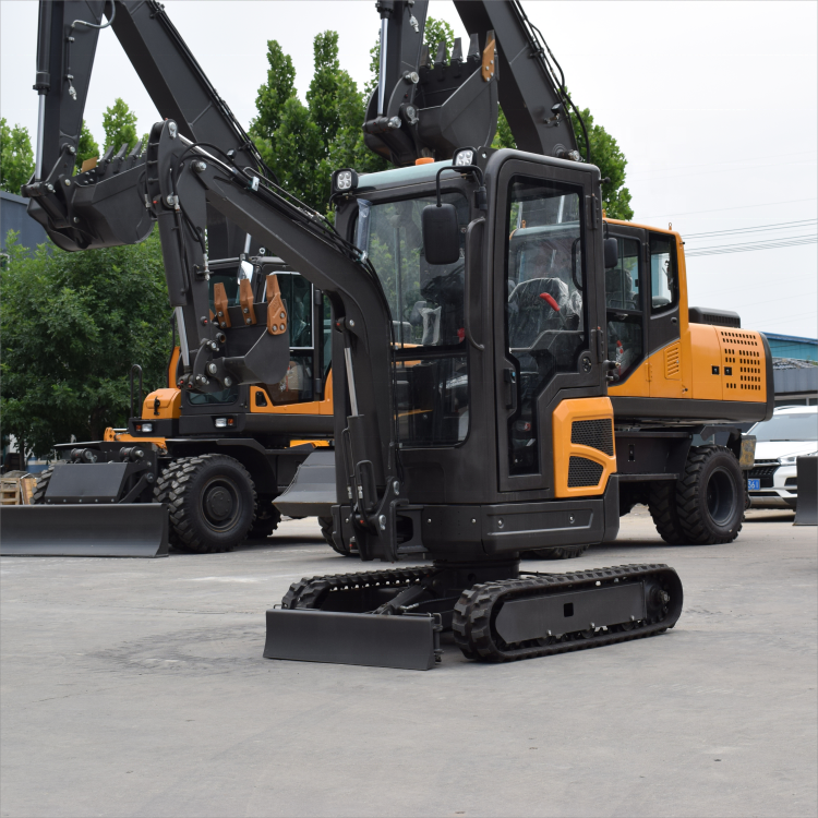 1.5 ton 1.7 ton 2 ton mini Excavator Digging Hydraulic Small Micro Digger  Garden Machine Prices for Sale