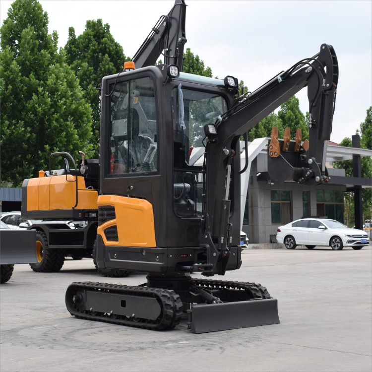 1.5 ton 1.7 ton 2 ton mini Excavator Digging Hydraulic Small Micro Digger  Garden Machine Prices for Sale