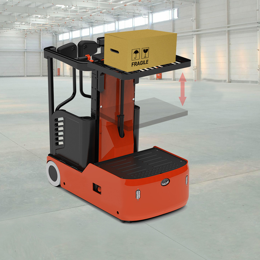 500 kg  electric order picker truck One Man up Lifting Platform Electric Order Picker Price