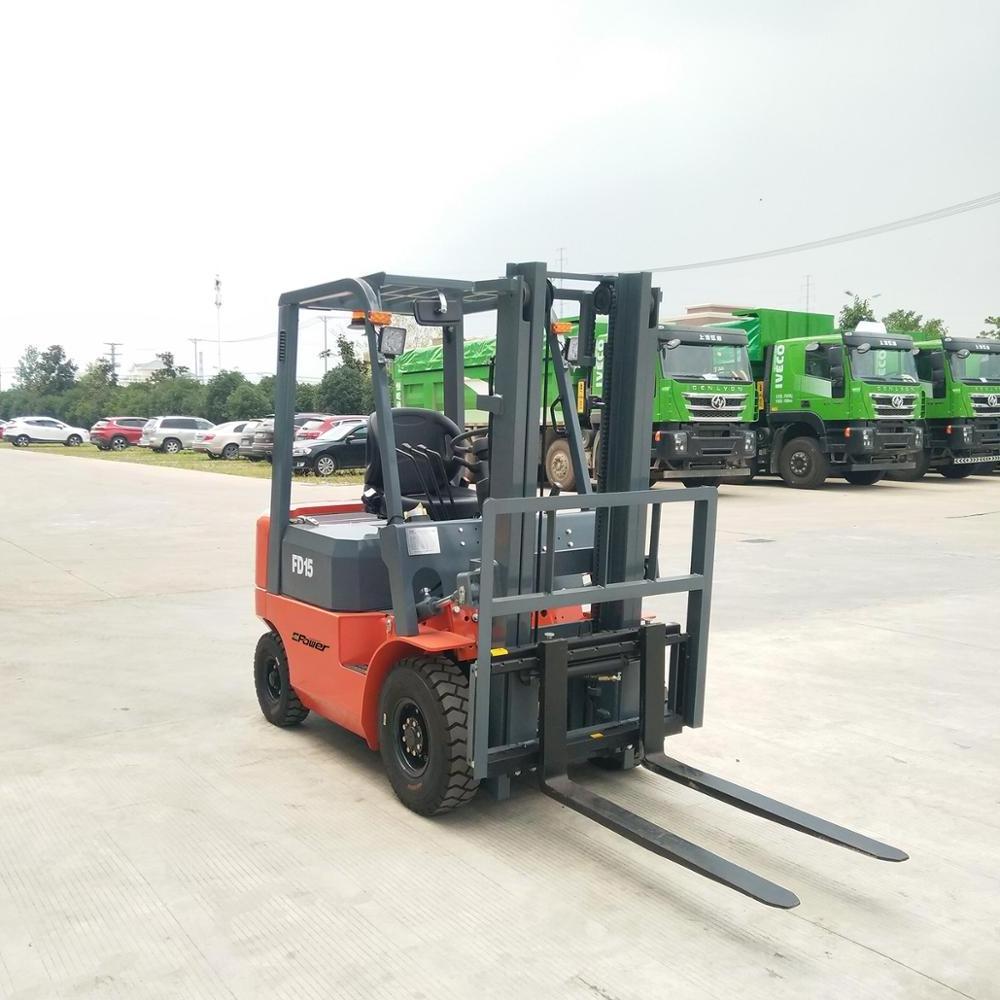 E-Power 1500kg Mini Diesel Forklift Clark Forklift with Best Price