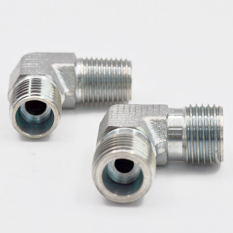 Custom Hydraulic Fittings Hose Connectors Stainless Steel Metal Pipe Fitting Adaptor