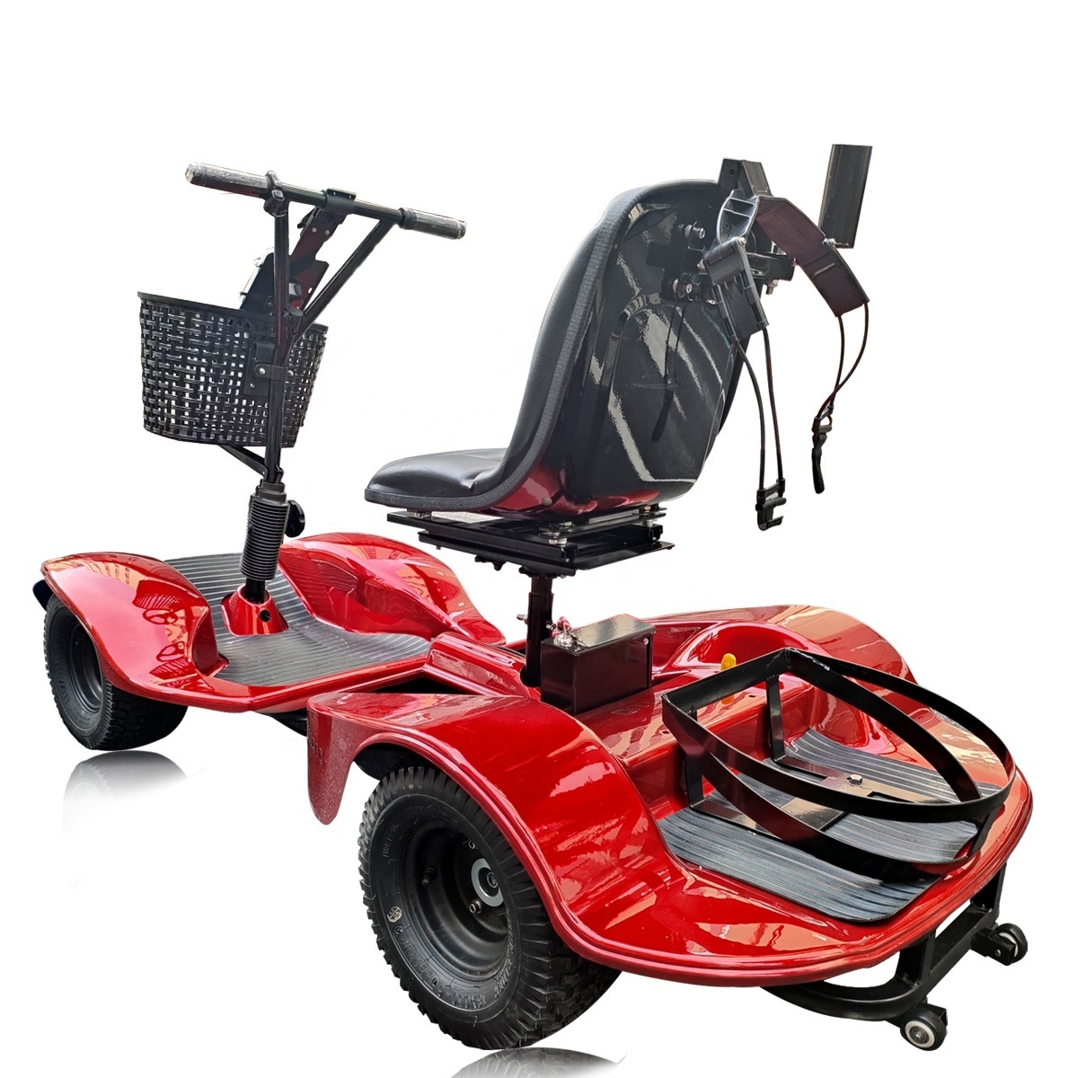 2024 New Model Quiet No Noise Motor Transaxle Best Brake Single Golf Buggy Cart