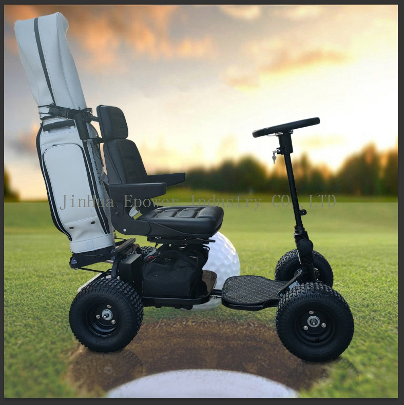 Quiet Motor Good Quality Umbrella Holder  USB Phone Holder Soft Seat With Hand Rest Old People Golf Buggy Golf Cart