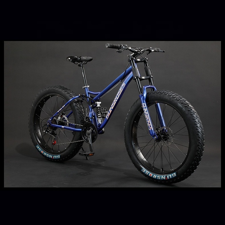 Fat Wheels 26 Inches Full Suspension Fat Bike Mountain Bike Bicycle