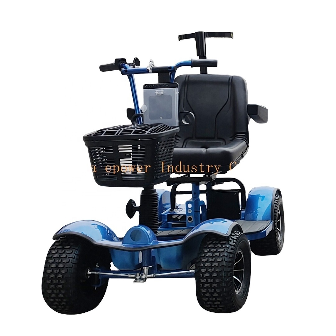 Single Riding 1 Seater Sightseeing Scooter Club Car Electric Golf Cart Motor