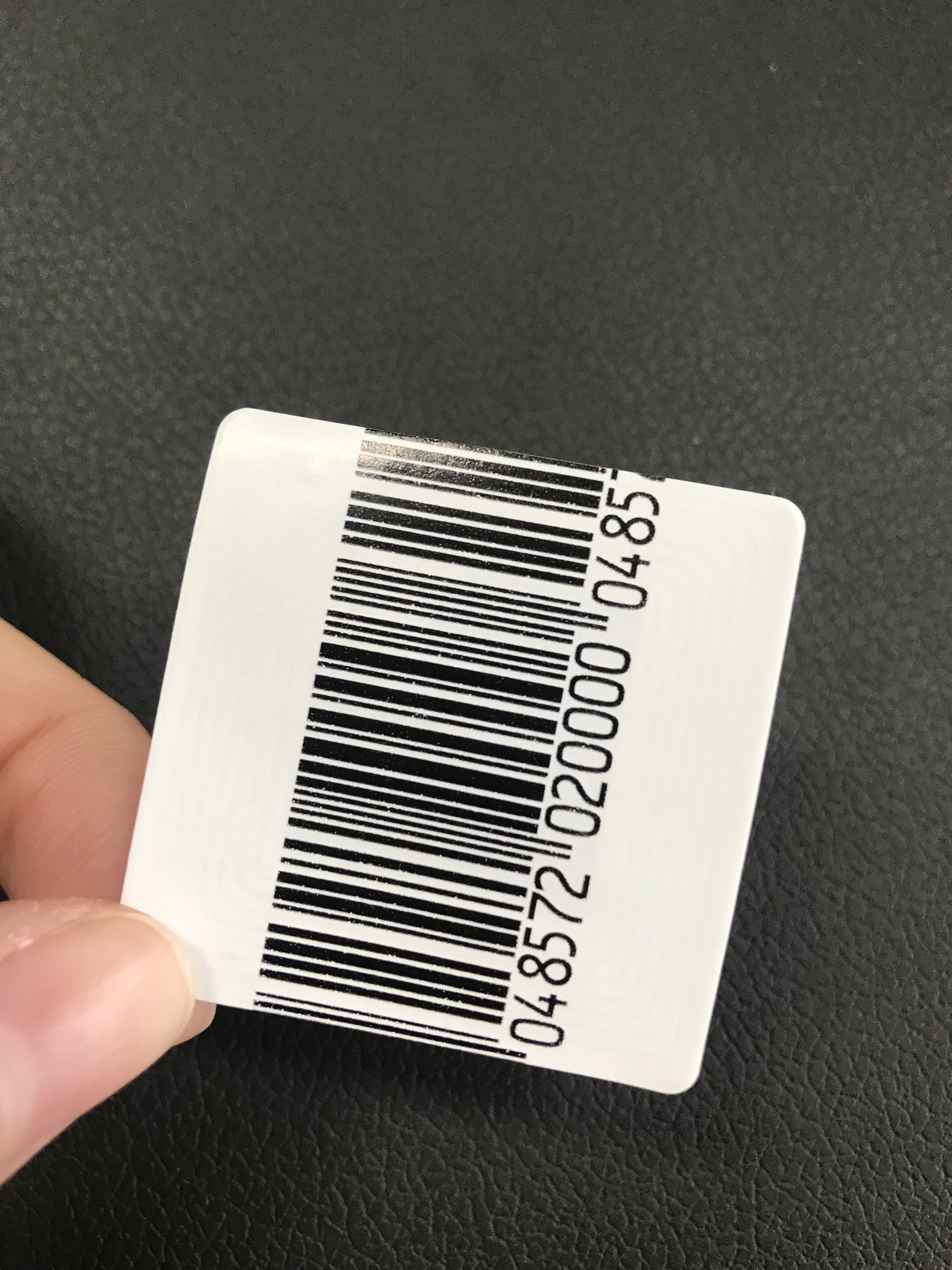 EAS 8.2 RF Labels 4040  Bacode Color