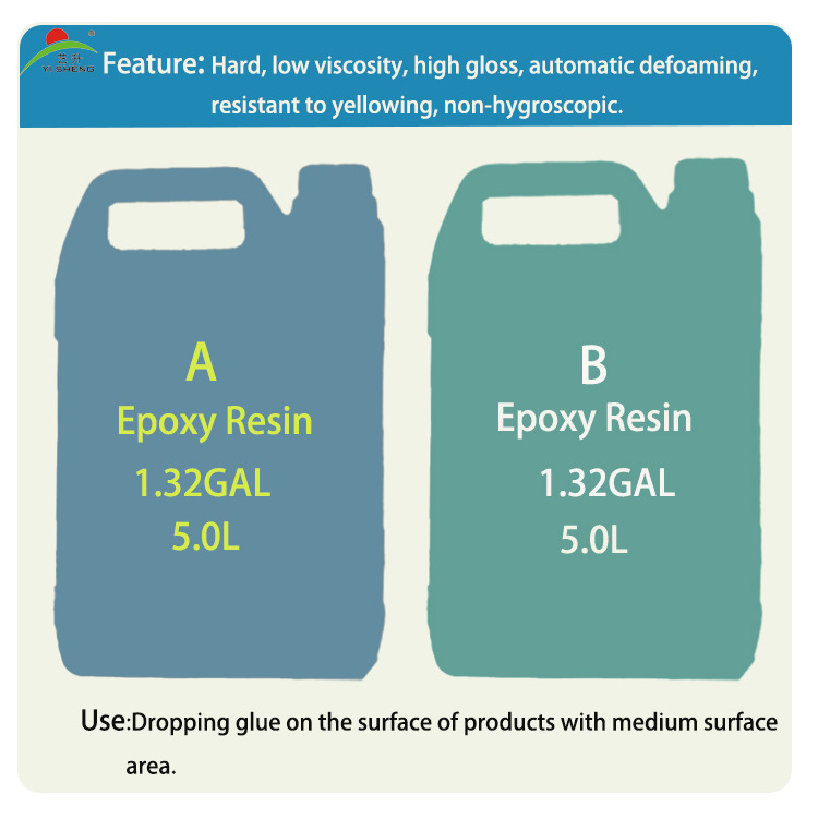 Hot Sale 3:1 Epoxy Resin Gallon Kit Clear Epoxy Resin For Surface Covering