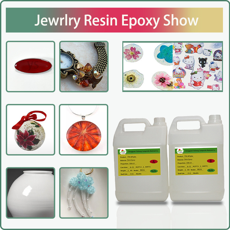 High Transparent Epoxy Low viscosity Soft Epoxy Craft Resin Product for Tag