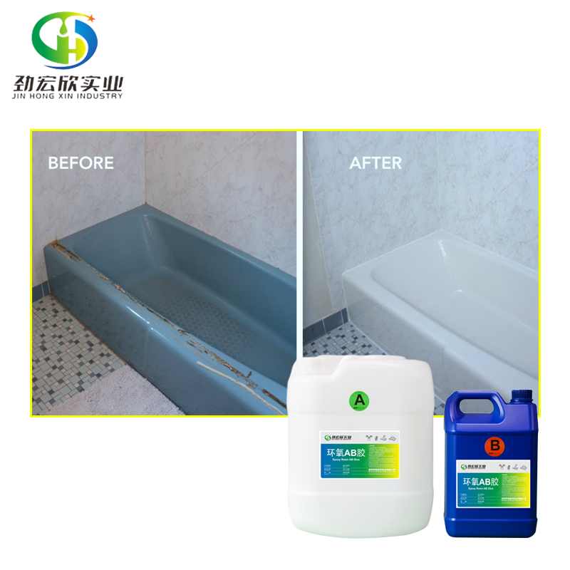 Waterproof Epoxy Coating Repair Glue Epoxy Resin And Hardener for floor/Shower Room/Wood Table