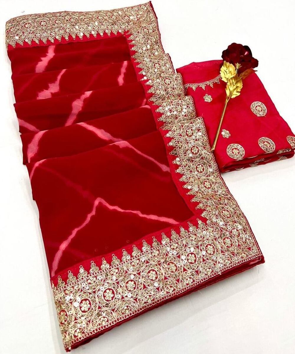 Gorgeous Kanchipuram Silk Saree: Make a Statement in Stunning Georgette Linen Banarasi Lycra Sarees