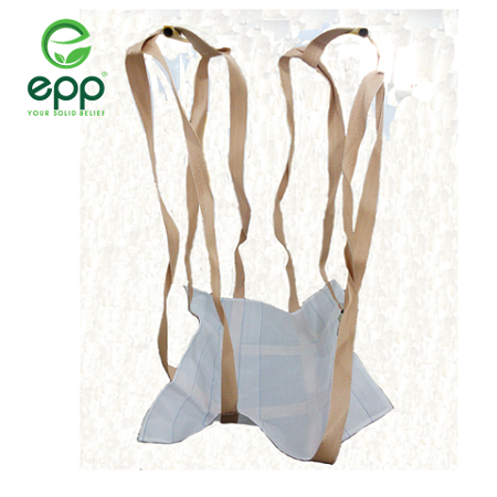 Moisture Proof Jumbo Big Bag Tubular flexible cement sling lifting jumbo sacks  garden waste heavy duty Sling jumbo bags