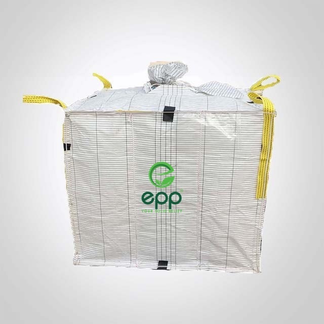 new design container bag 1 cubic yard mesh Laminated woven sacks 90x90x120cm Bag Swmp Gwehyddu super sacos PP tote bag