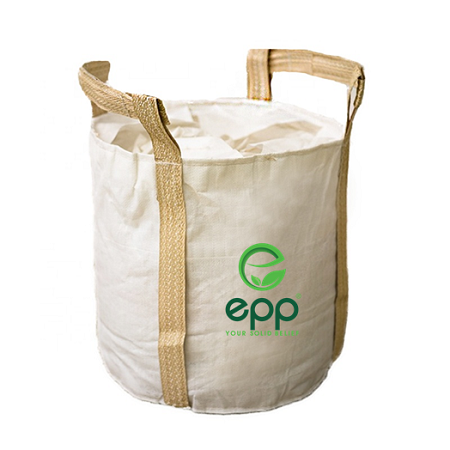 Vietnam 100% virgin Polypropylene 1500kg UV treated jumbo circular bulk bag High Quality White PP Woven 1 Ton Bag