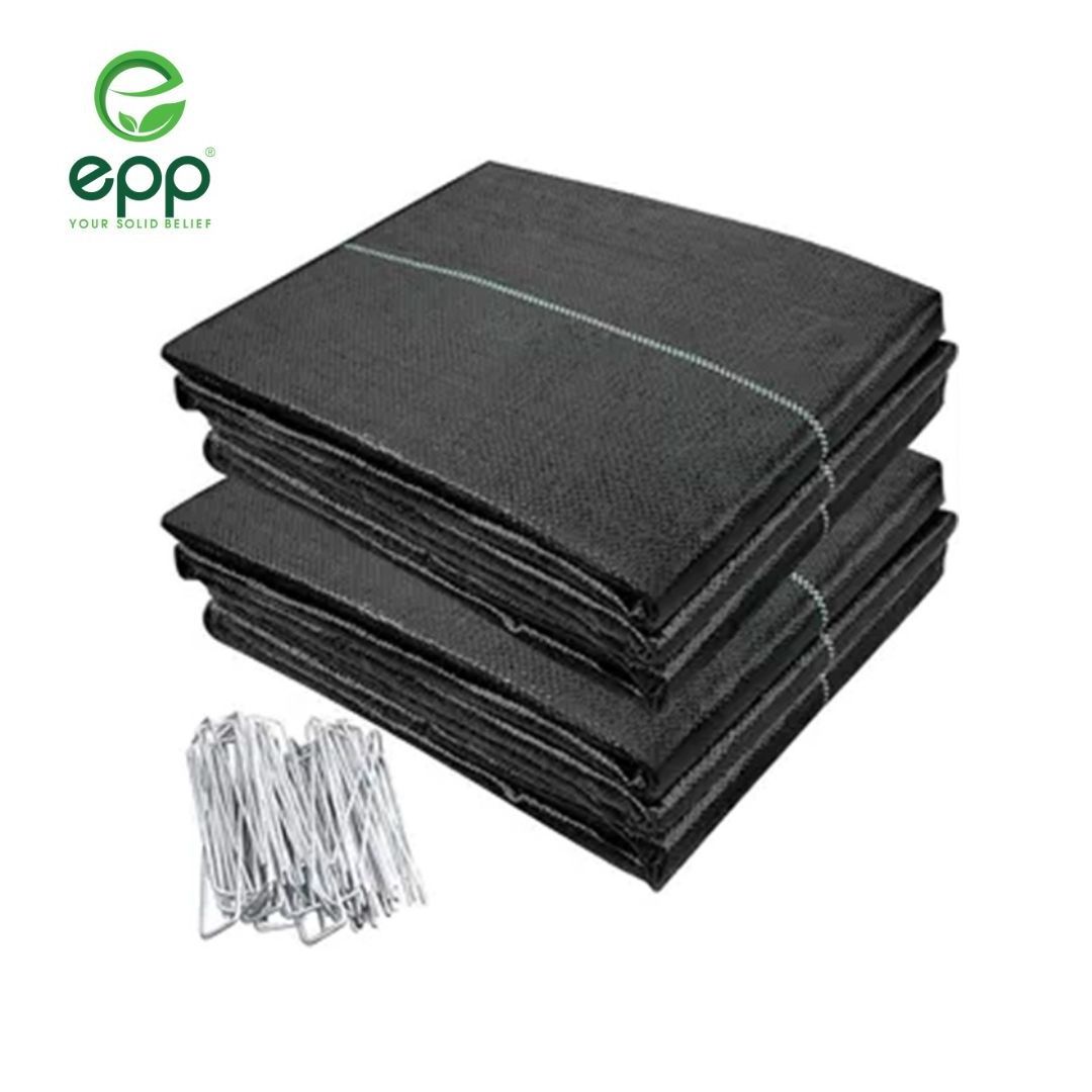 Vietnam Free sample waterproof ground cover weed mat anti-grass cloth green ground cover ground cover nonwoven fabric