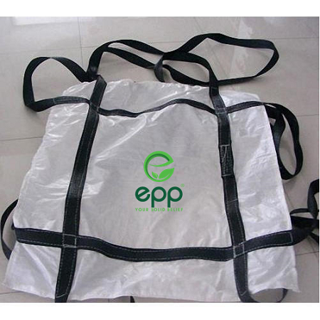 Moisture Proof Jumbo Big Bag Tubular flexible cement sling lifting jumbo sacks  garden waste heavy duty Sling jumbo bags