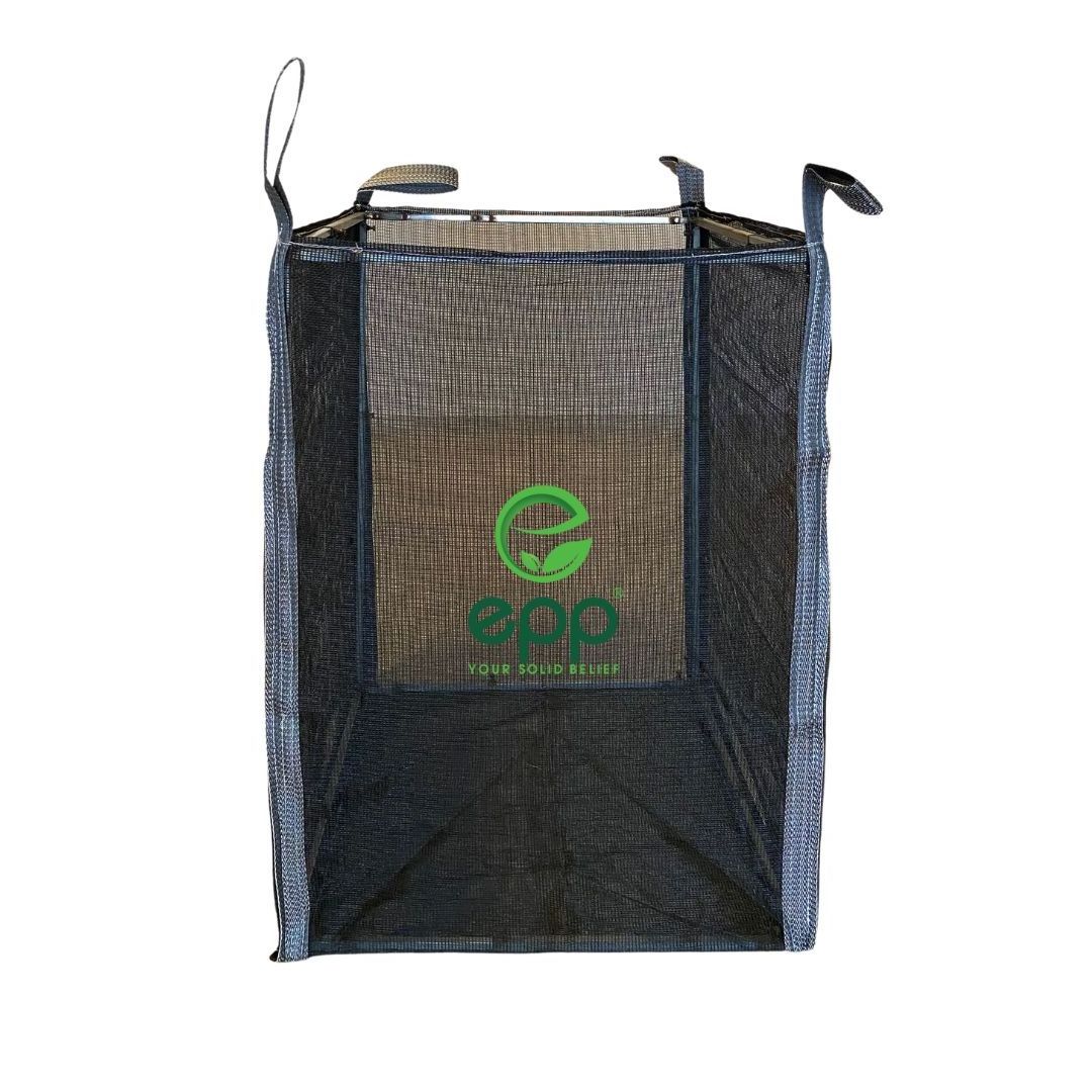 Hot selling products FIBC heavy duty mesh bag for onions mesh jumbo bags for firewood mesh sacks 1 tonne firewood bulk bags,