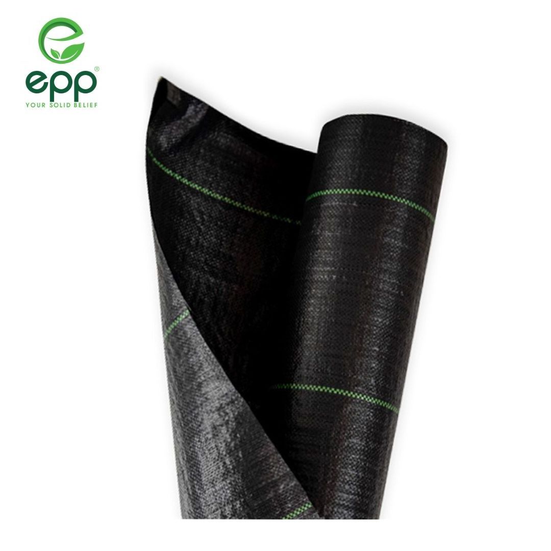 EPP Vietnam Anti UV Garden Mat Weed Control Cloth Ground Cover Landscape Fabric black PP woven Weed Barrier Mat