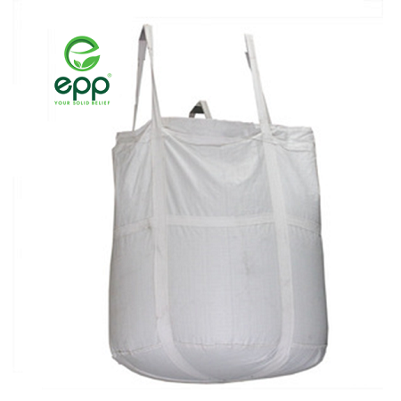 Vietnam 100% virgin Polypropylene 1500kg UV treated jumbo circular bulk bag High Quality White PP Woven 1 Ton Bag