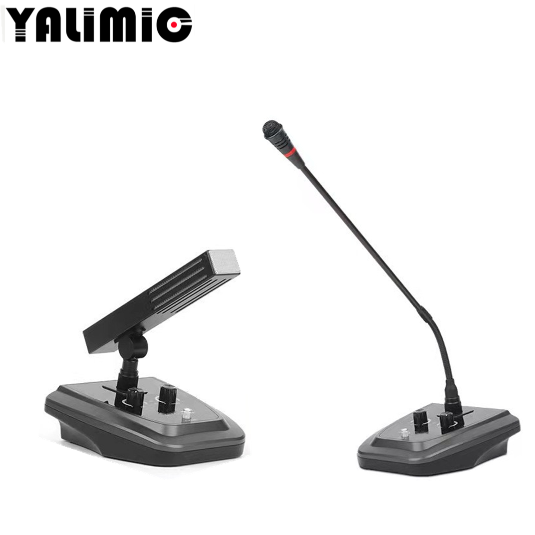 professional desktop omnidirectional gooseneck conference room speaker microphone