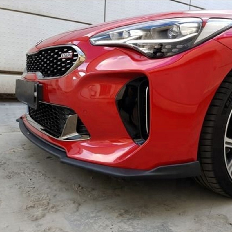 For Kia Stinger Carbon Fiber Type M Front Lip Fibre Bumper Splitter