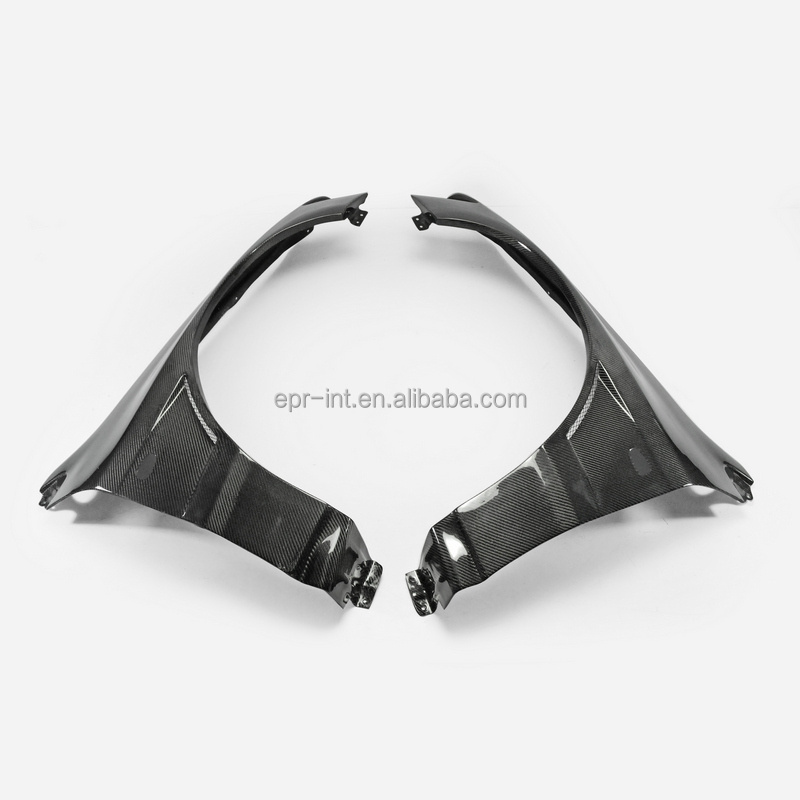 Carbon Fiber EVO 8 9 VTX Cyber Evo Front Fender(Track Version) Glossy Fibre Body Kit