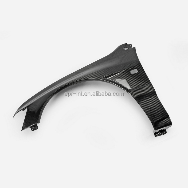 Carbon Fiber EVO 8 9 VTX Cyber Evo Front Fender(Track Version) Glossy Fibre Body Kit