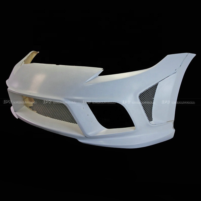 For  fiber glass car parts for 09 onwards 370Z Z34 WBS Style Front Bumper