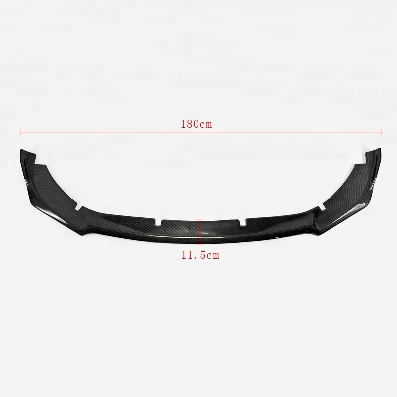 For Kia Stinger Carbon Fiber Type M Front Lip Fibre Bumper Splitter