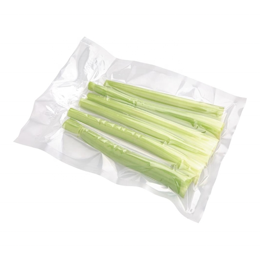 Biodegradable Vacuum Bag Heat Sealable Packaging Bags Safe Food Nylon Transparent Waterproof Plastic