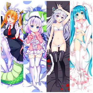 cheap wholesale dakimakura cover 3d digital print sexy 150*50cm anime dakimakura pillow case 170*60cm uncensored dakimakura