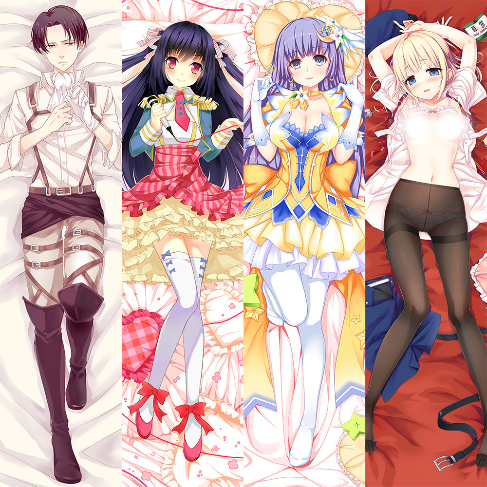 Wholesale Factory Price 150*50cm Body Pillows For Men  Anime Pillow Sex Dakimakura sexy anime dakimakura