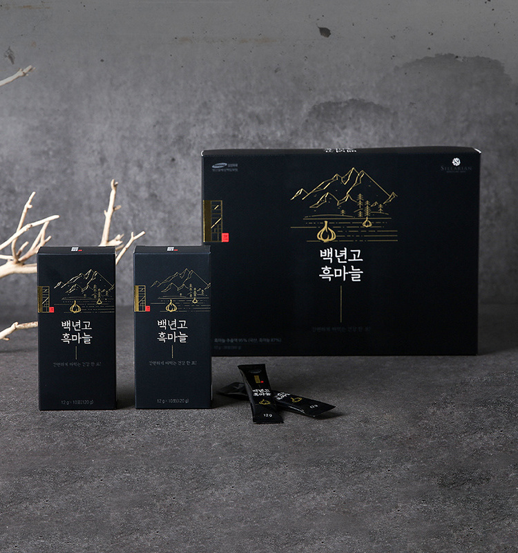 CYSO Baeknyeongo Stick Type Korean Black Garlic Extract Liquid Tea Containing Honey And Propolis