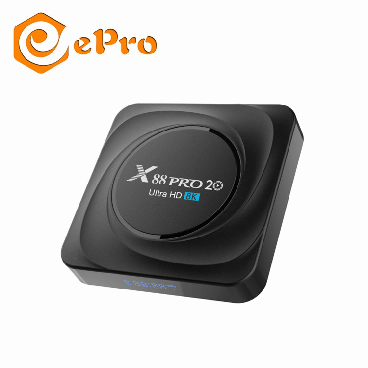 X88 PRO20 RK3566 4G 32G Smart TV box Rochchip 3566 epro Android 11 tv box OEM B-T4.0 5G Dual WIFI set top box OTT STB X88 PRO 20