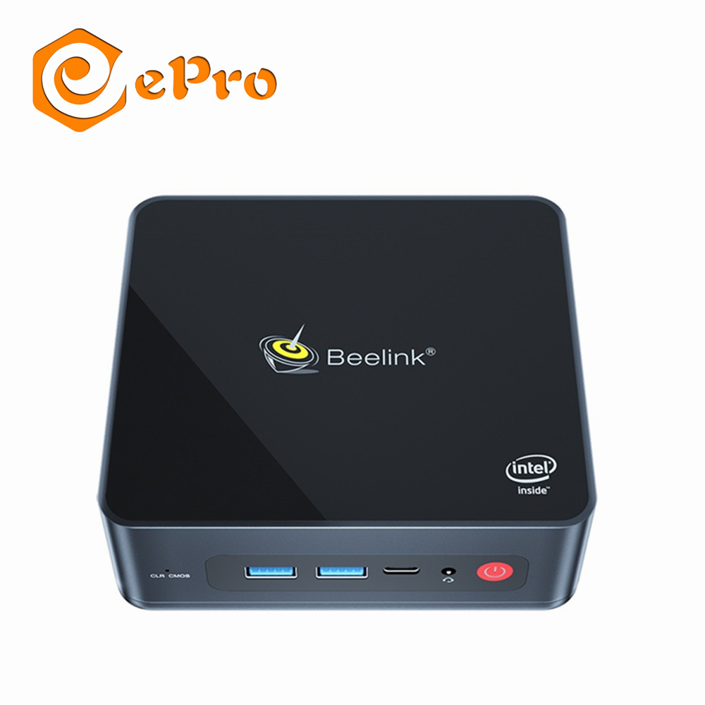 Beelink U59 Intel N5059 8G 256G Mini PC Wins10 OS Support SATA SSD Storage Laptop Desktop Industrial Computer for work Tablet