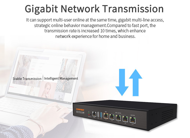 Comfast CF-AC101 8-Ports Gigabit Network Switch 1000Mbps RJ45 WAN/LAN POE Extender Ethernet LAN Hubs Internet Splitter Connector