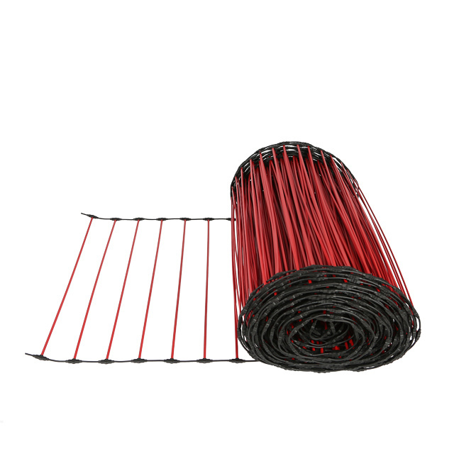 Nano Heat Far Infrared Ray Self Regulating (PTC) Carbon Electric  Paralell Type Floor Heating Cable Rail Mat (Easy to Install)