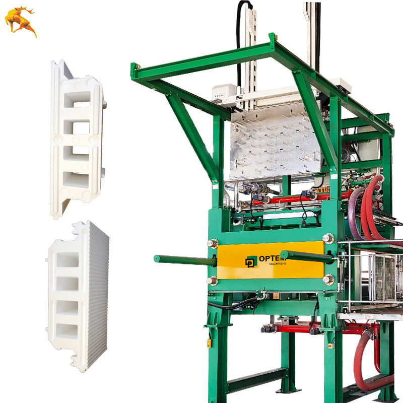 Robotic arm EPS cement composite icf block machine Icf block machinery equipment Icf block factory