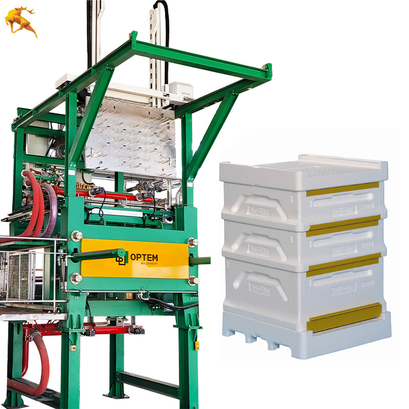 Robotic arm EPS Insulated ICF blocks foaming machine concrete composite icf block machine for ICF blocks