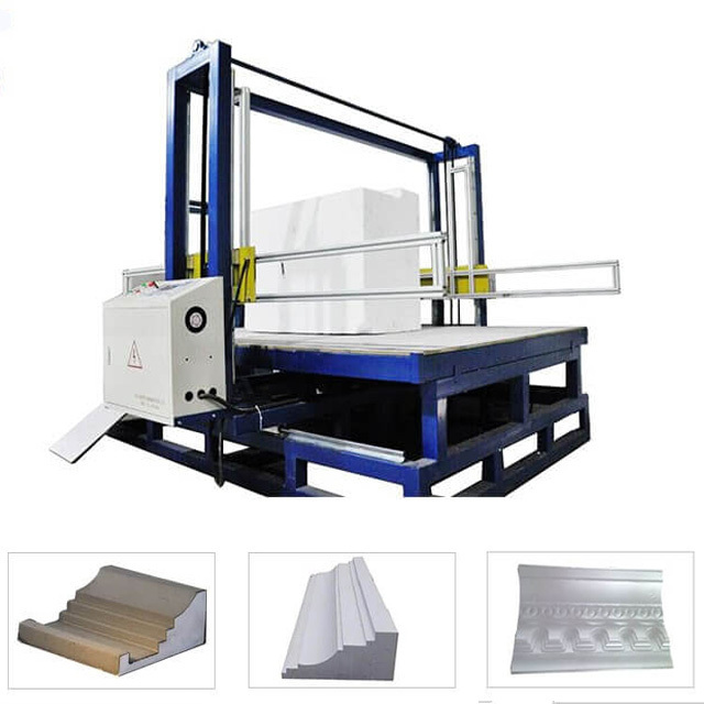 Multifunction mini CNC hot wire foam cutter 4 axis 3d & 2d EPS CNC foam cutting machine